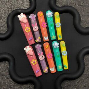 Wear nail pure handmade sweet cool cute dream detachable nail art